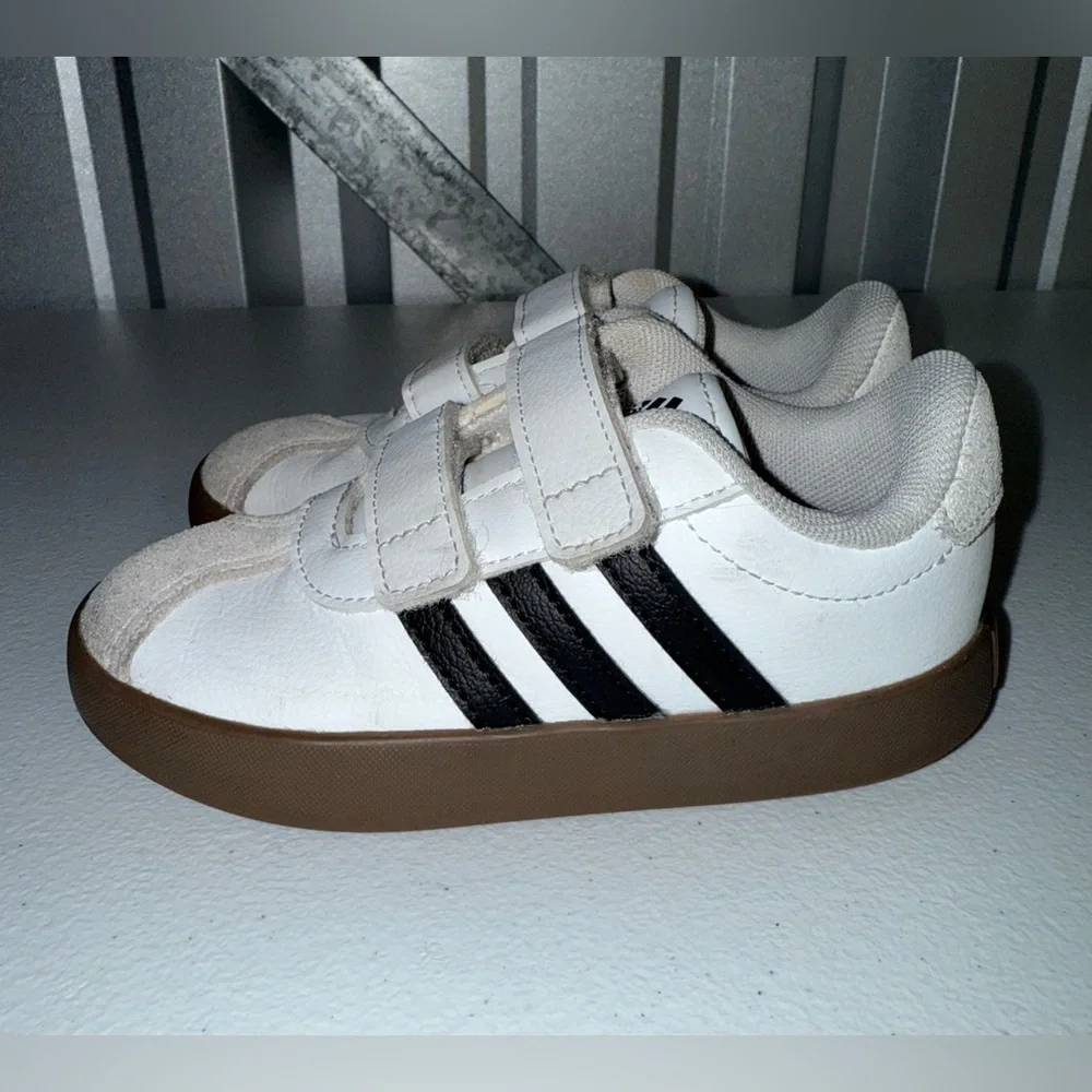 Bundle of 2 Nike Adidas Toddler Sneakers Size 10C